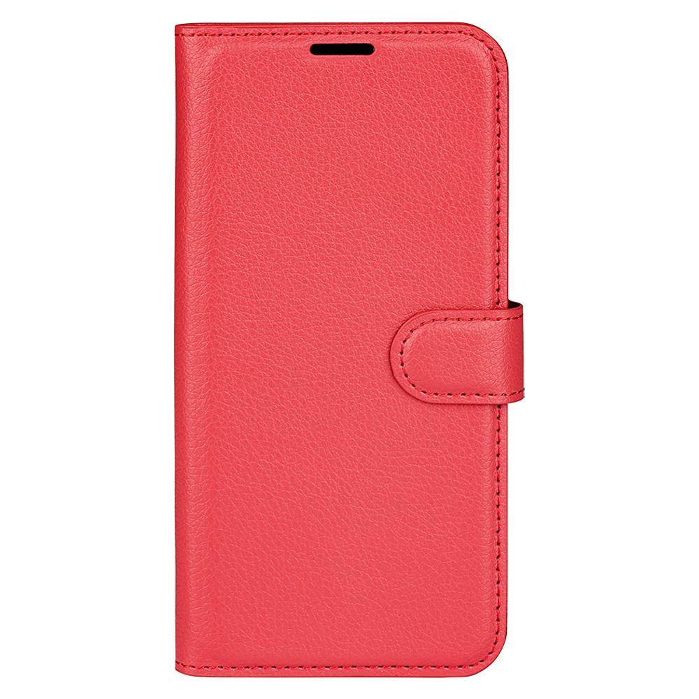 Pro Xiaomi Redmi Note 14 5G Pouzdro Textura Liči Nárazuvzdorné Kožené Peněženkové Pouzdro na Telefon