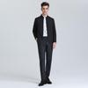 Langdeng Men's Stand Collar Business Jacket