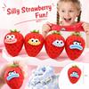 Strawberry Face Toy, Building Block Toy, Random Design