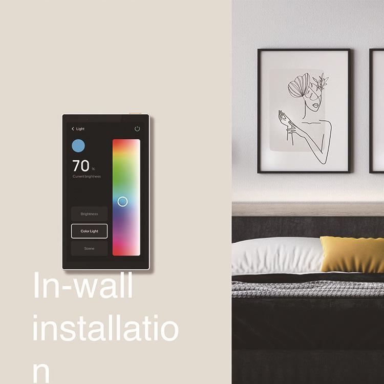Graffiti Smart 5  Control Screen with Alexa Voice & WiFi/Zigbee