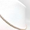 Isowa Pearl (Ise-Shima pearl specialty store) Freshwater pearl necklace 2.5-3.0mm White Silver Adjustable 70246