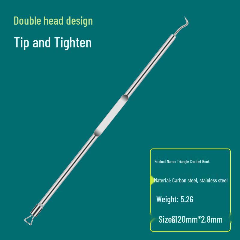 Precision Acne & Blackhead Removal Tweezers Set - Pimple Needle and Squeezing Tool