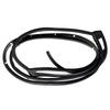 EPDM Flame-retardant Weatherstrip Seal for Honda Accord 10th Gen 2018-2023 Rear Left/Right Rubber Strip 72850TVAA01 72810TVAA01