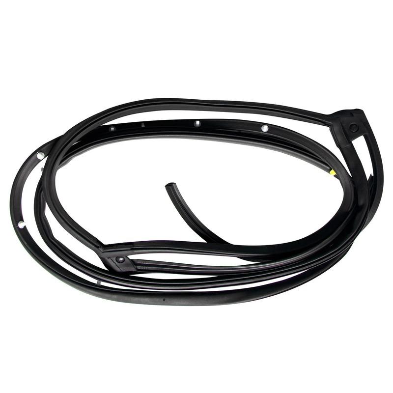 EPDM Flame-retardant Weatherstrip Seal for Honda Accord 10th Gen 2018-2023 Rear Left/Right Rubber Strip 72850TVAA01 72810TVAA01