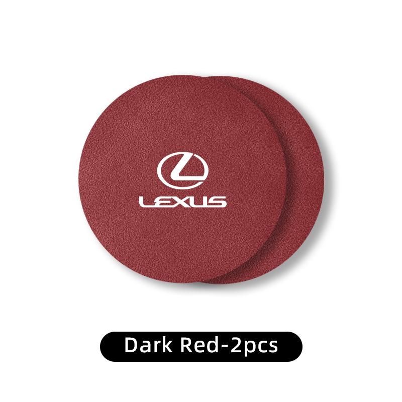 2 Stück Auto-Becherhalter Anti-Rutsch-Matte für Lexus IS250 IS200 CT200h IS300 ES RX LS IS NX CT LX UX LC RC LM GS GX SC