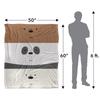 We Bare Bears Silky Stack Supersoft Blanket