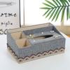 Multifunctional Cloth Tissue Box Household Suction Box Living Room Napkin Suction Box European Style Tea Table Remote Control Storage Box