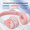28T Space Capsule Cat Ear Bluetooth Headset Wireless 5.3