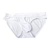 Men Briefs Low Waist U-Convex Wrap Bag Panties Solid Color Ice Silk Smooth