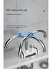 Dual-Use Instant Electric Water Faucet for Kitchen & Bathroom - Hot/Cold Small Water Heater for Shower