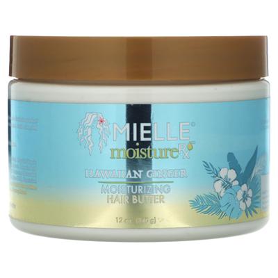 Mielle, Moisture RX, Moisturizing Hair Butter, Hawaiian Ginger, 12 Oz (340 G)