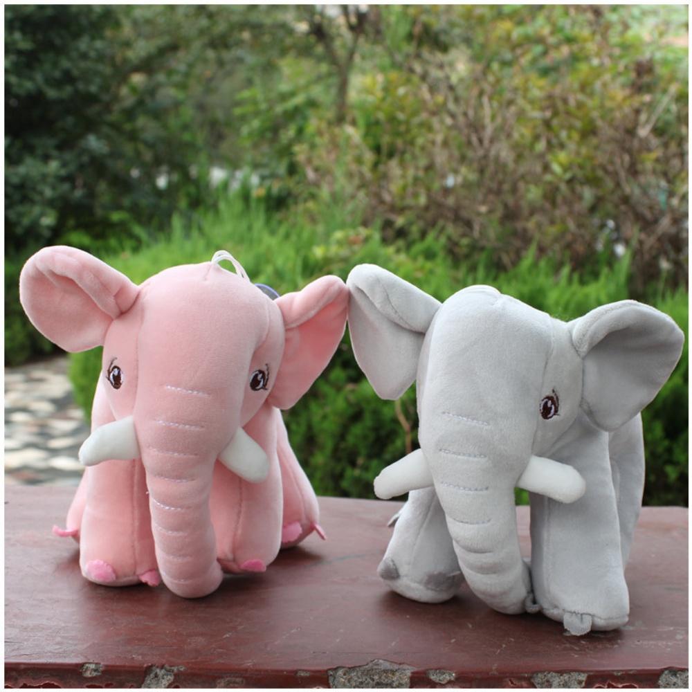 New Cute Elephant Plush Toy 20Cm - Soft Stuffed Animal Doll With Hanging Rope, Window Decoration, Gift For Birthday Christmas