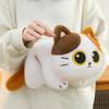 20/35cm Kawaii Soft Black Cat Plush Toy Stuffed Animal Cat Plushie Doll Pillow Cute Birthday Gift for Kids Girls Home Decor