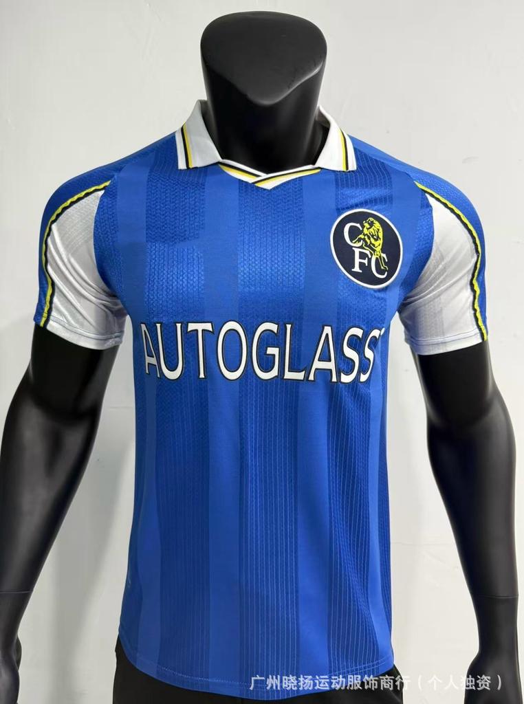 Vintage football jersey Manchester United Arsenal Chelsea Real Madrid short-sleeved jersey