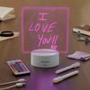 LED Note and Message Board - Lemo InnovaGoods - Reusable - 16 Colors - Remote Control - 10 LEDs