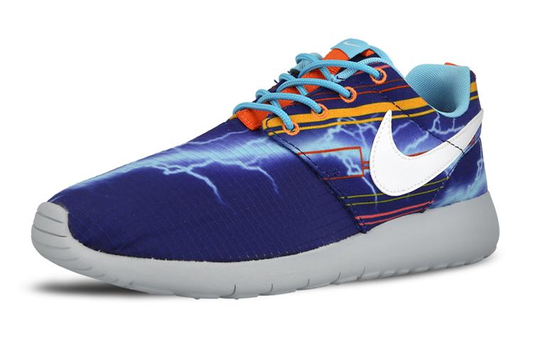 Nike Roshe One Print 'Blue White Red' GS 677782-401