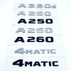 3D Letters A180 A200 A220 A250 A260 A180d A220d 4Matic ABS Emblem for Mercedes Benz A Car Trunk Rear Logo Sticker RK1