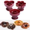 Non-toxic Handmade Sweet Food Bakeware Baking Dish Cookie Cake Tools, 1pc DIY Donut Mold Dessert Fondant Cakes Mold