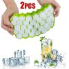 37 Grids Silicone Ice Tray Mold Lids Honeycomb Ice Cube Mold Reusable Food-Grade BPA-free DIY Ice Maker Mold for Whiskey Beers 5