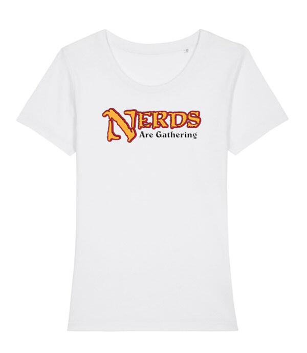 Nerds Are Gathering Mtg Parody Funny Geek Culture Unisexs Fit TShirt