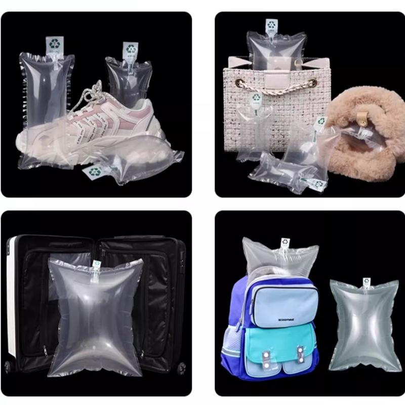 100 PZ Imballaggio Sacchetto Cuscino Gonfiabile Sacchetto a Bolle Imbottitura Cuscino Sacchetto Avvolgente Ammortizzante Cuscino d'Aria Sacchetto a Bolle con Specifiche Multiple