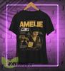Maglietta Film Francese Amelie 2001, T-shirt Grafica Audrey Tautou Amelie Poulain, Regalo per Fan Jean Pierre Jeunet Times Are Hard For Dreamers