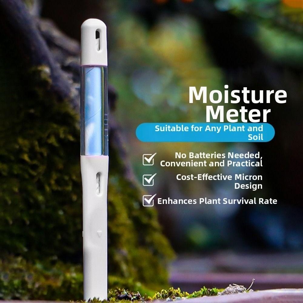 No Battery Needed Soil Meter Long-lasting Easy to Use Soil Moisture Meter Color-changing Indicator