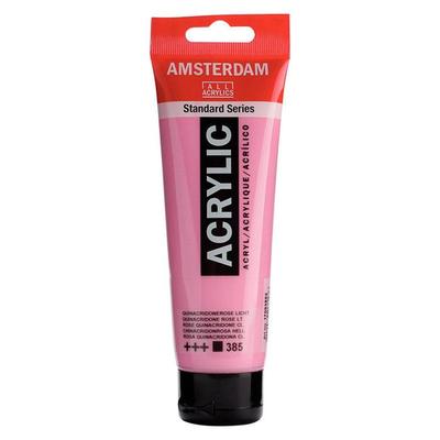 Acrylic Paint - Royal Talens - Amsterdam - Quinacridone Light Rose - 120ml - Quick Drying