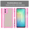 Armor Series For Samsung Galaxy A06 4G Case PC+TPU Semi-Transparent Frosted Finish Protective Phone Cover