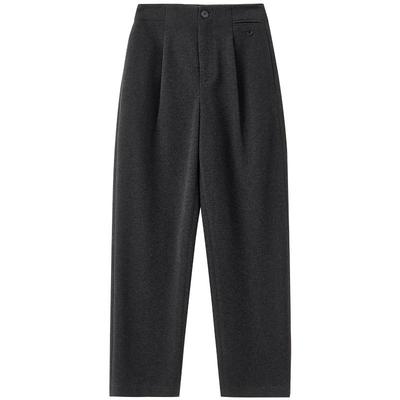 Shangdoubila Women's Warm High-Waist Tapered Pants