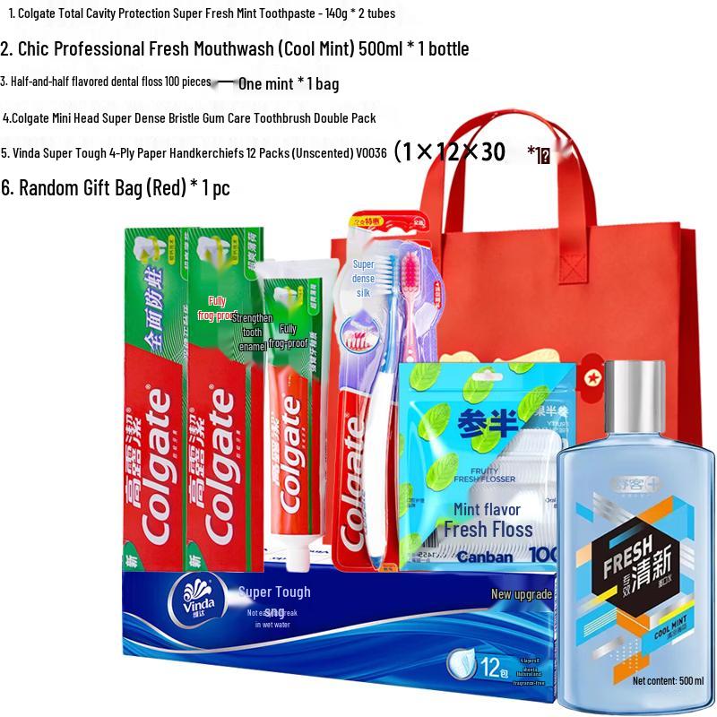 Colgate Mint Total Protection Oral Care Set