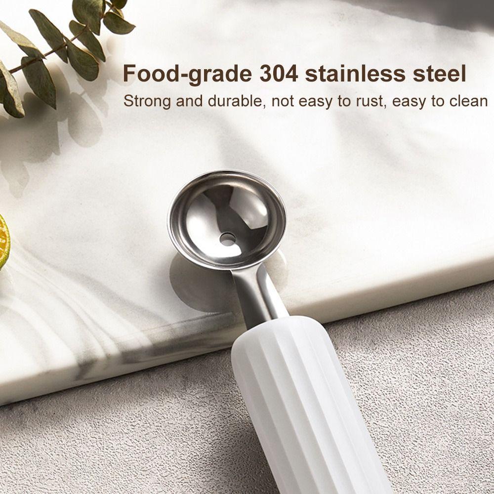 Stainless Steel Metal Fruit Platter Fruit Ball Scooper Ice Cream Scoop Ice Cream Spoon Ball Scooper