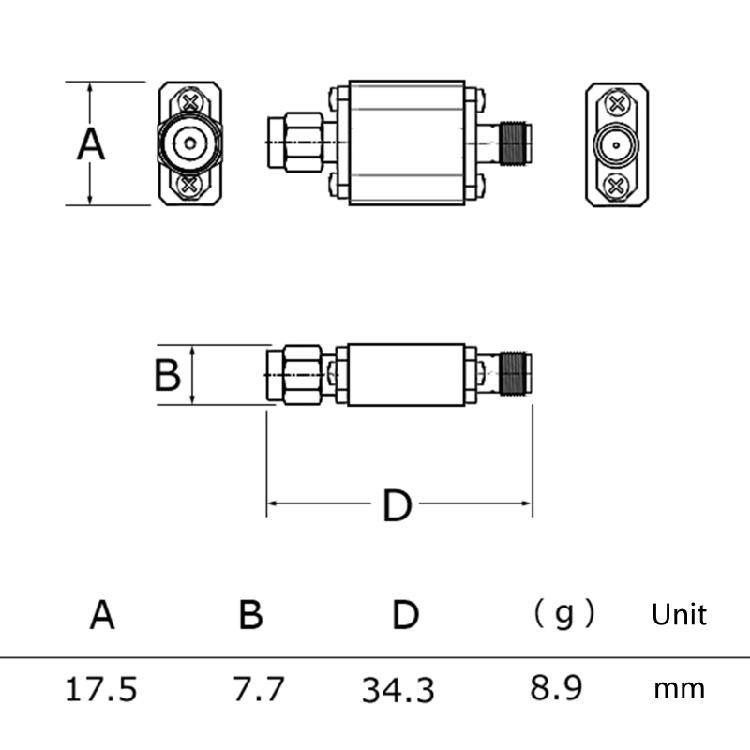 Effectively Filter Out-of-band Signals 915MHz Bandpass Filter Band-Pass Filter