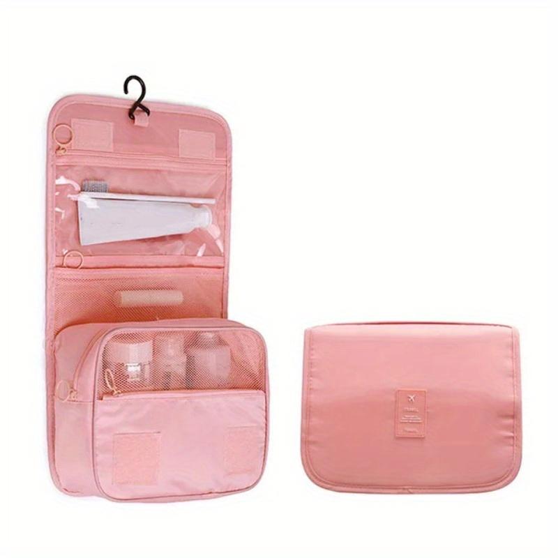 

Дорожная косметичка водонепроницаемый органайзер для туалетных принадлежностей для женщин Neceser крючок для ванной комнаты мочалка крючок для хранения косметики розовый