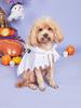 Pet Halloween Costumes Hooded Dog Ghost Cloak Holiday Costumes for Dogs and Cats Small