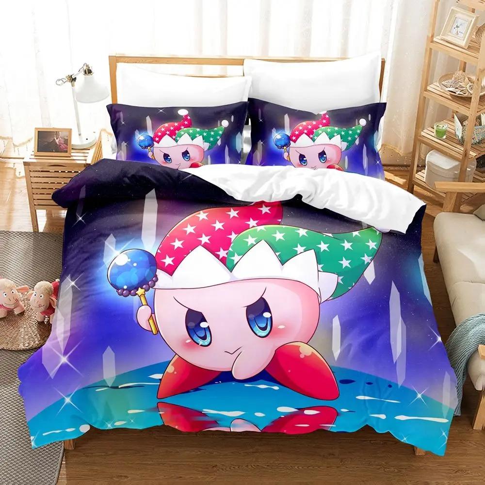 Cartoon Star Allies Duvet Cover Pillowcase Bedding Bedroom Decoration Children Gift Adult Single Double Bed Large Sizezip Duvet