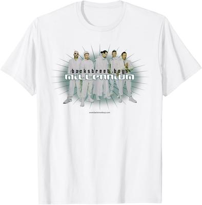 Millenium Pose 2025 White T-Shirt