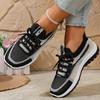 Women's Lightweight Breathable Casual Shoes Slip-On Sneakers Lace-Up Shoes for Spring and Summer
