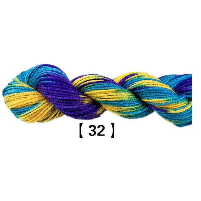 Fuyi Filo di Lana Tinta Acrilico Cotone per Scarpe per Artigianato Tessuto a Mano