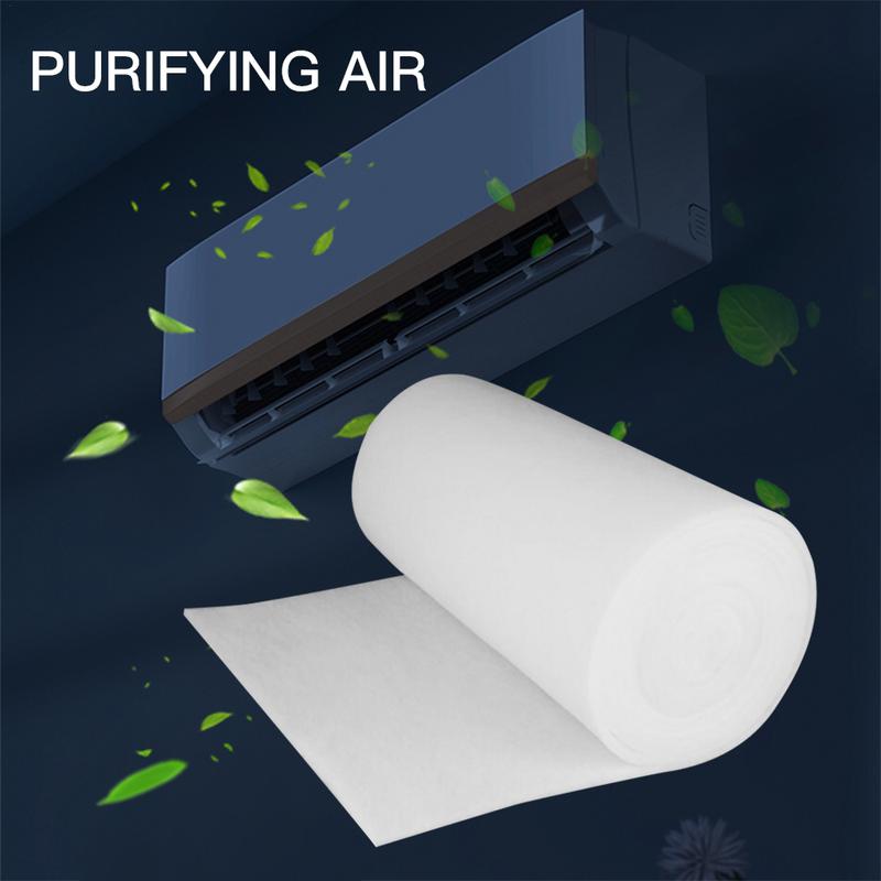 Air Conditioner Filter Air Conditioner Activated Carbon Purifier Fabric Roll Pre-Filters Adsorption Fabric Cut-to Fit