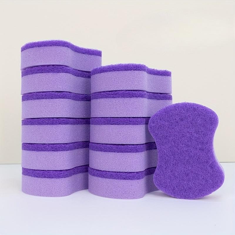 12pcs Dishwashing Sponges Kitchen Cleaning Scrub Sponges Heavy Duty Dish Sponges Multi Purpose Cleaning Sponges for Kitchen Home