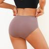 FINETOO 4PCS/SET Cotton Striped Women's Underwear Sexy High Waist Panties Solid Soft Briefs Female Breathable Stretch Lingerie