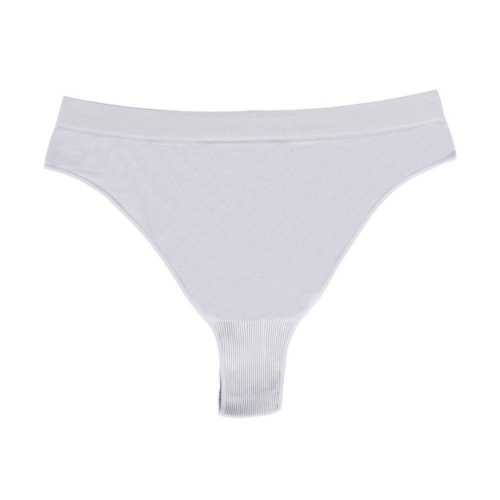 New Seamless Women's Underwear Solid Colour Sexy Thong High-Waisted Summer Ladies' Briefs