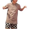 Vans T Shirts Women's Light Umber Crew Neck Moderate Straight Fit VN0008ZFYEH