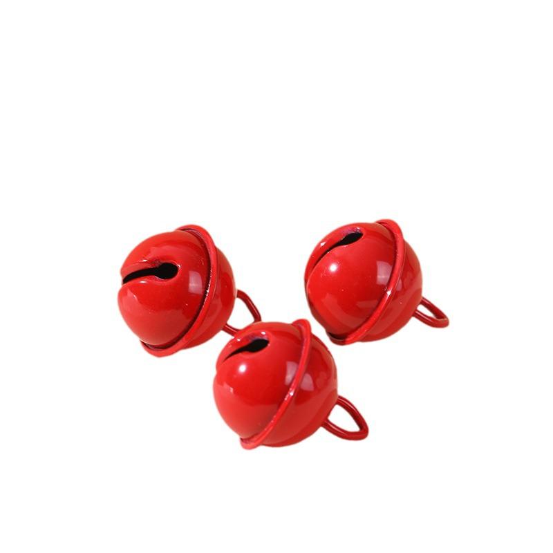 22mm Tiger Mouth Candy-Colored Christmas Hanging Bell Ornament Jewelry & Choker Accessory