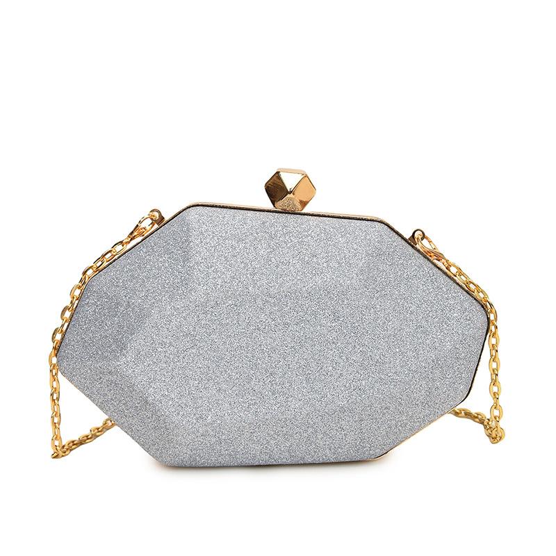Bags Bags Women 2025 New European and American Fashion Bright Star Shoulder Bag Ins Internet Celebrity Retro Chain Dinner Bag