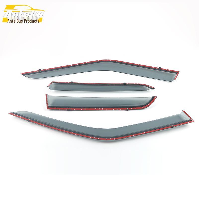 Bisu 17 T3 3D Stainless Steel Rain Guard Trim Car Stickers