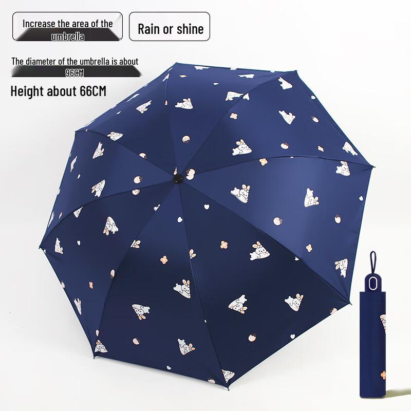 OEING Cartoon Rabbit UV Protection Umbrella (2-Pack)