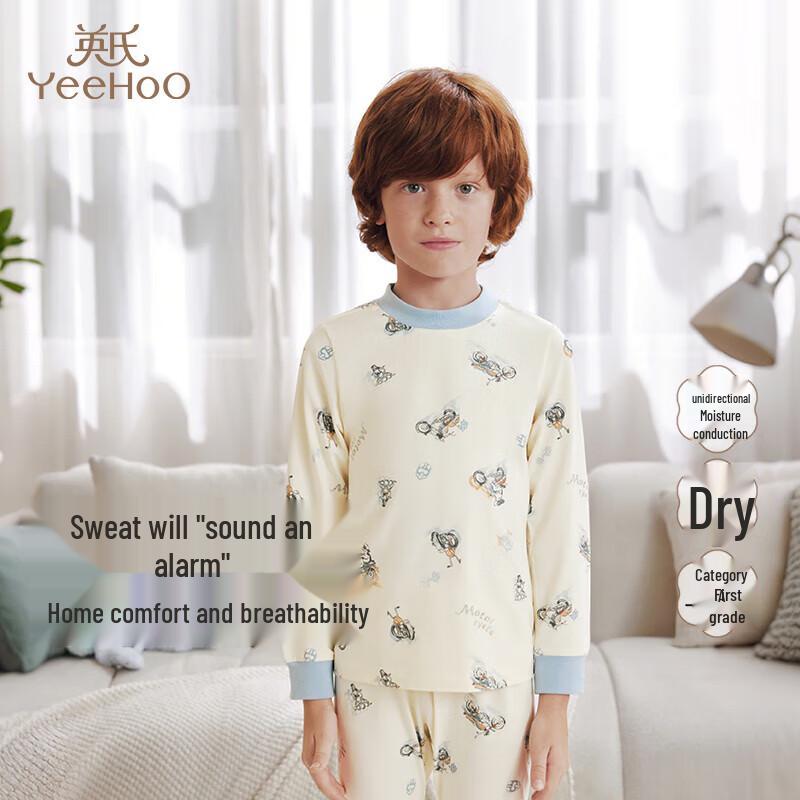 YEEHOO Kids  Cotton Blend 4-Season Pajama & Loungewear Separates 150CM
