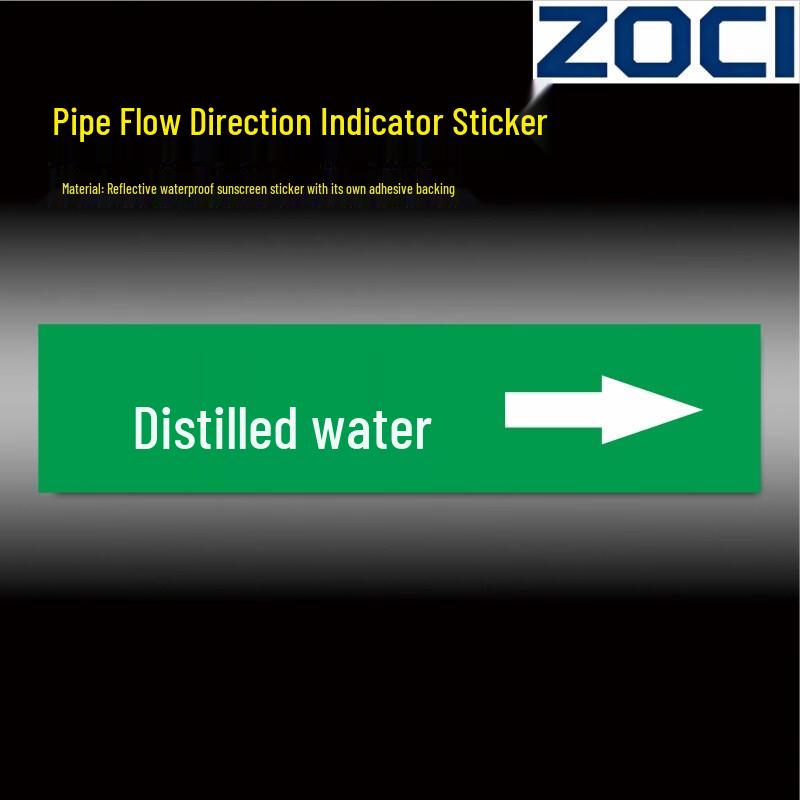 ZOCI Reflective Pipeline Arrow Labels